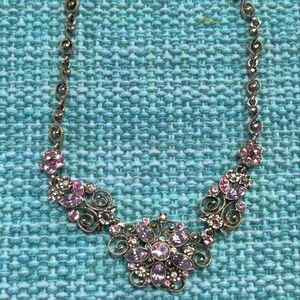 Pink and Gold Necklace